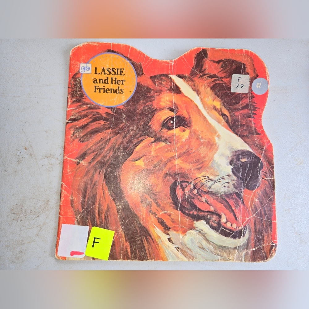 Lassie And Her Friends Classic Vintage Book